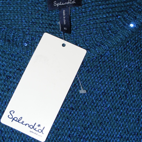 Splendid Dark Blue Dolman Sweater Size XS - Picture 4 of 4